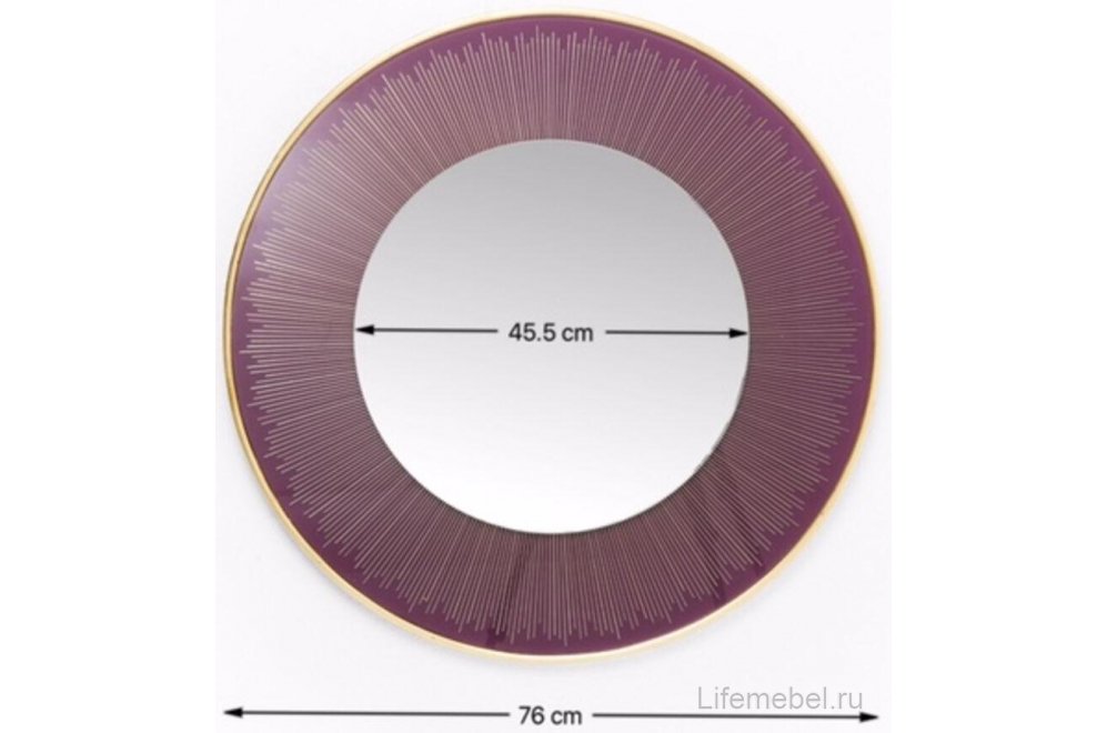 Зеркало Revival фиолетовое в прихожую